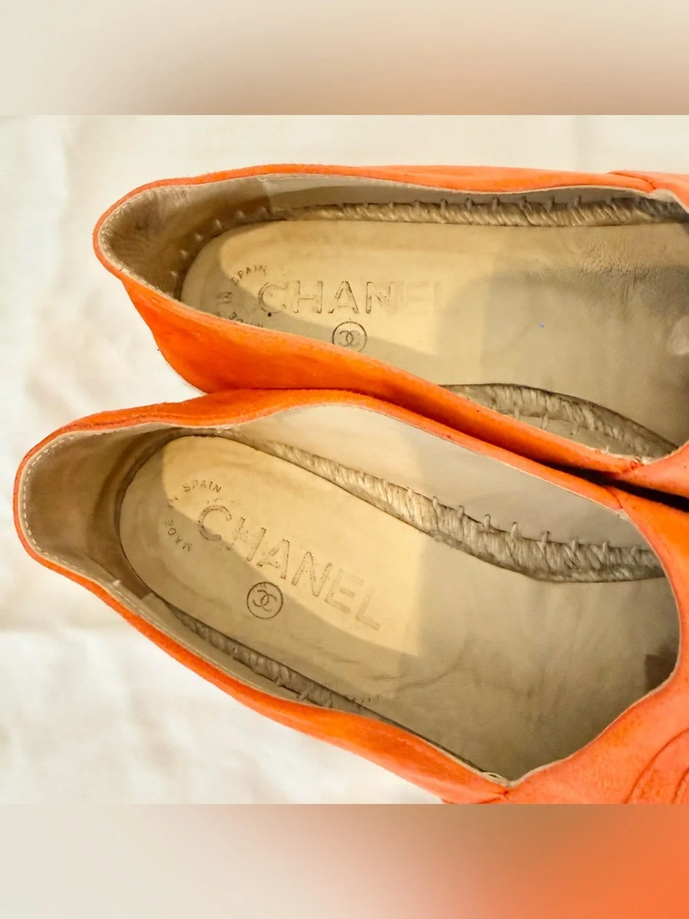 CHANEL authentic orange